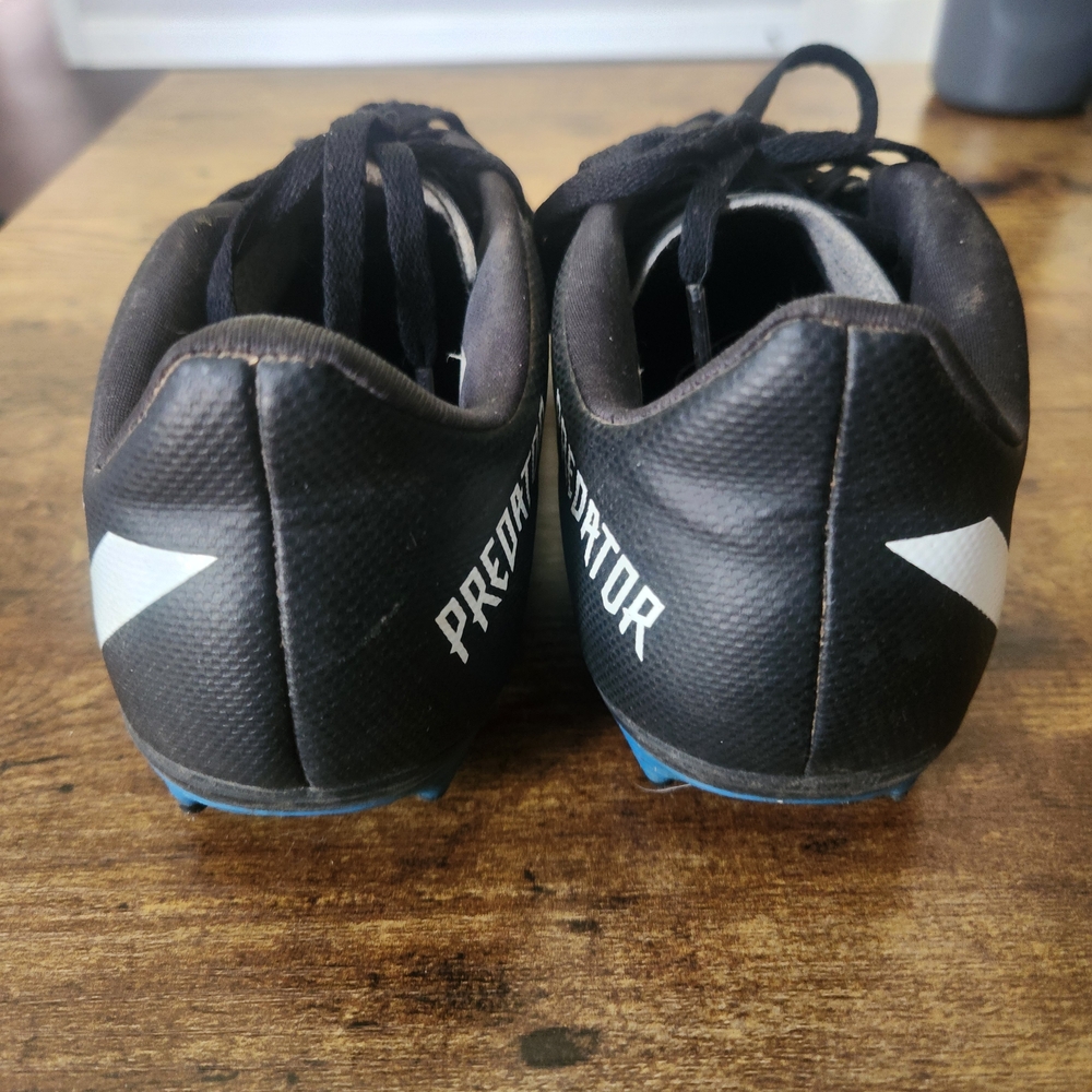 Adidas Predator Soccer Cleats Black and White